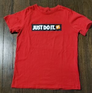 Nike 'JUST DO IT.' Red Tee